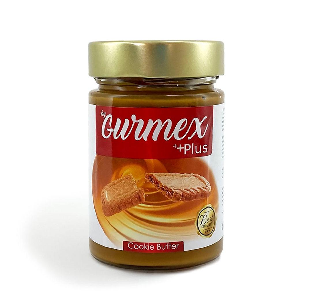 Gurmex + Plus Cookie Butter Паста из карамелизированного печенья с кусочками