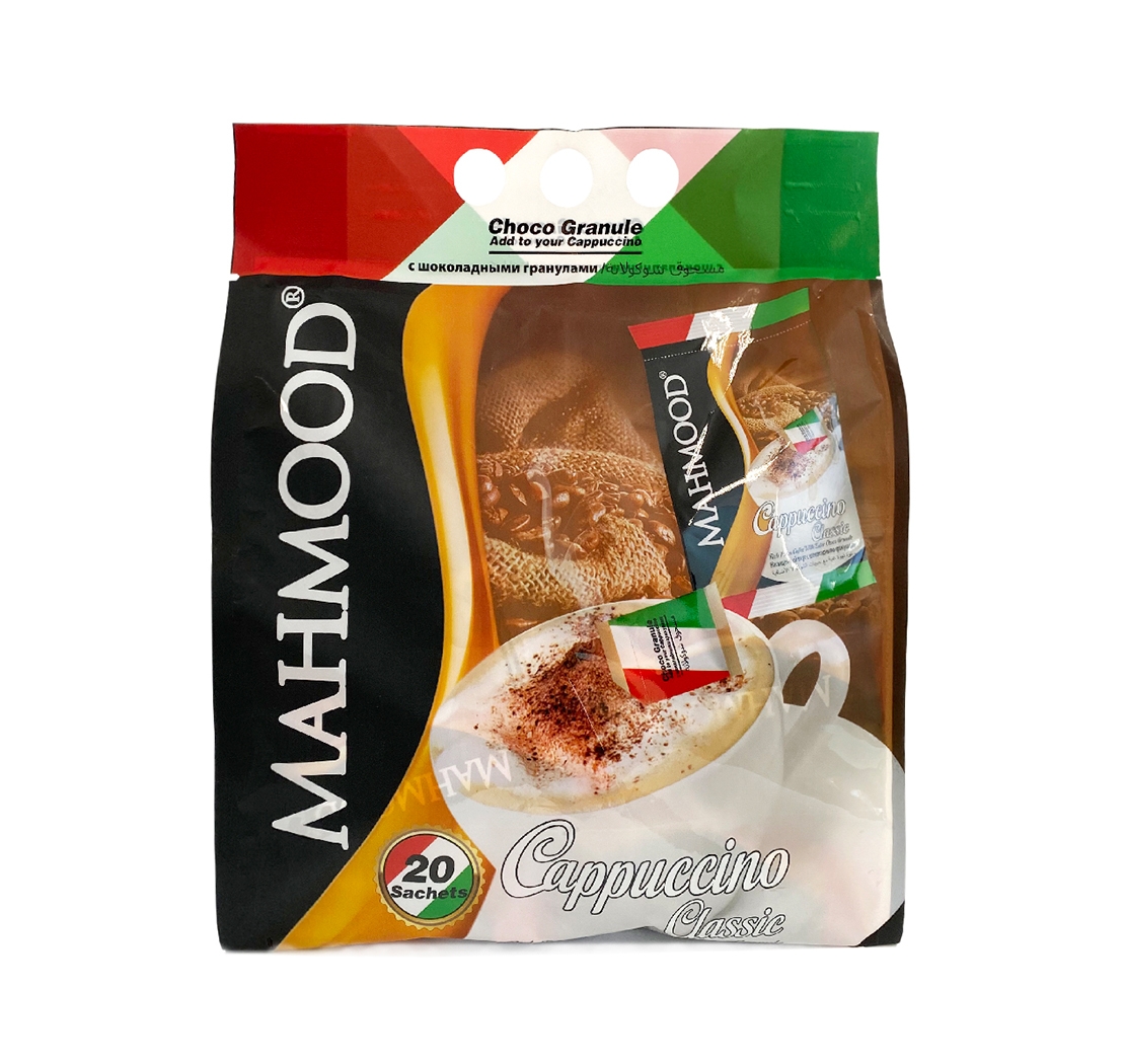 Mahmood Капучино классический с шоколадной крошкой 25 г x 20 шт
