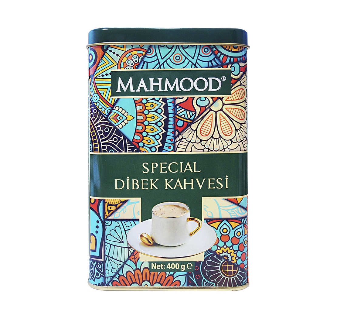 Mahmood Турецкий кофейный напиток Дибек для приготовления в турке, ж/б 400 г