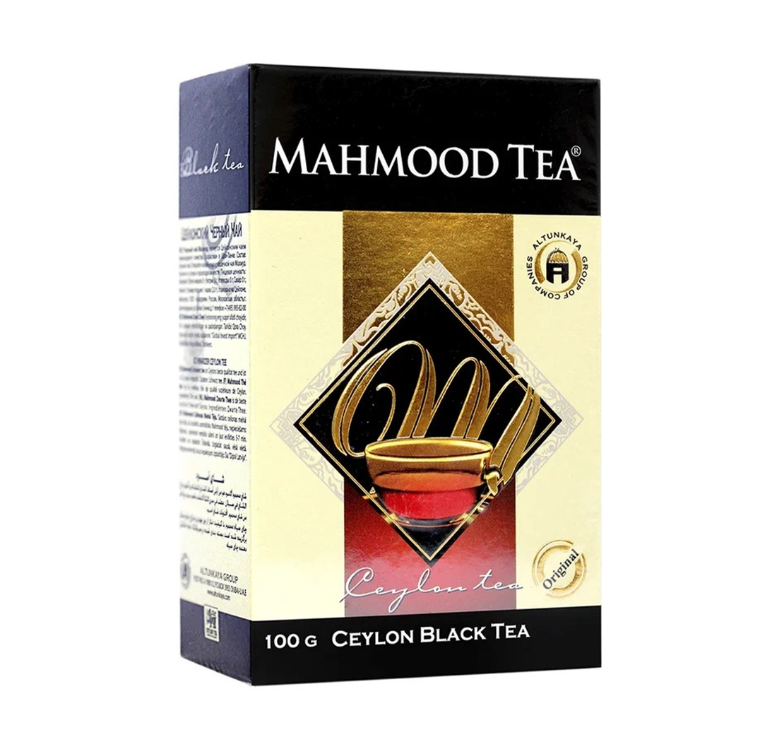 MAHMOOD TEA Черный чай цейлонский Махмуд Цейлон высший сорт 100 г, Шри-Ланка