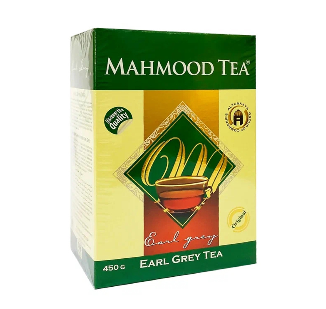 MAHMOOD TEA Черный чай цейлонский Махмуд Эрл Грей с маслом бергамота высший сорт 450г, Шри-Ланка