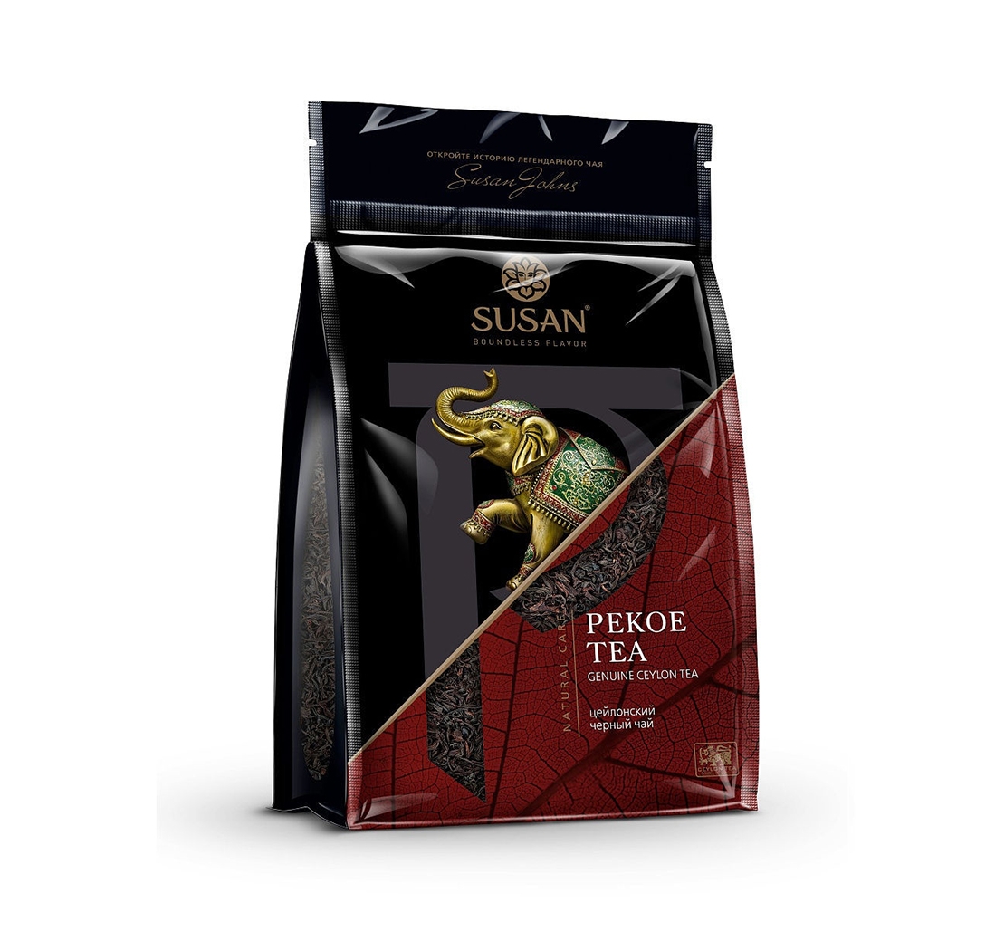 SUSAN Черный чай цейлонский среднелистовой высшего сорта 200 г