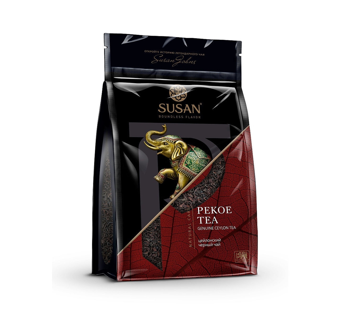 SUSAN Среднелистовой черный цейлонский чай высшего сорта 400г