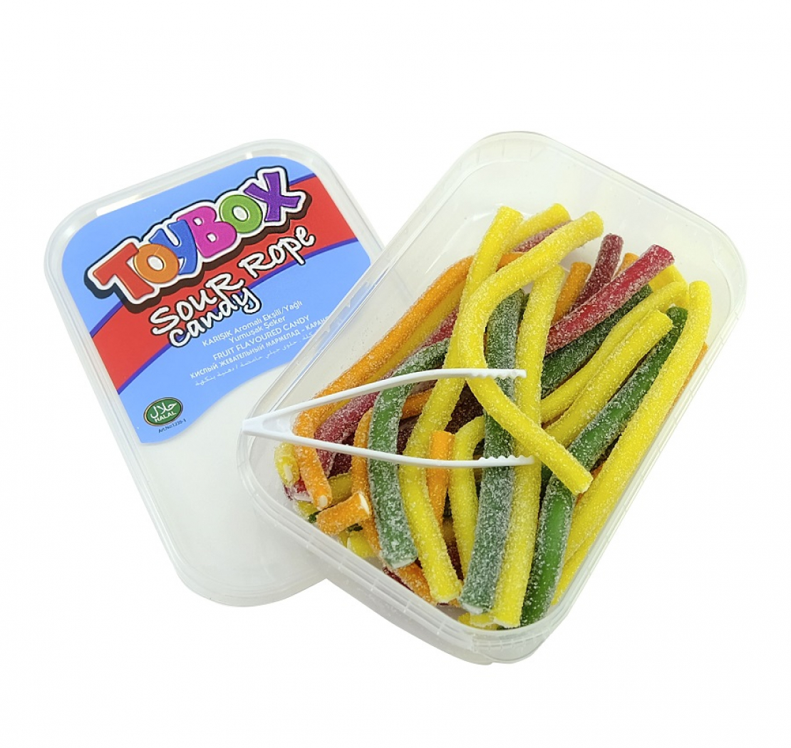 TOYBOX Chewing Marmalade Sour Roupe 250g (6pcs*4up)