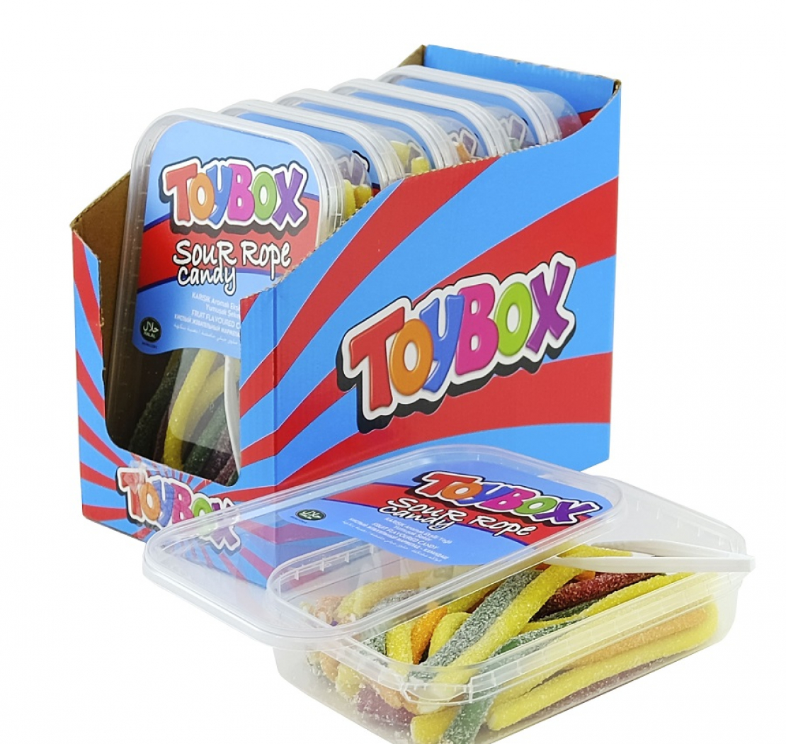 TOYBOX Chewing Marmalade Sour Roupe 250g (6pcs*4up)